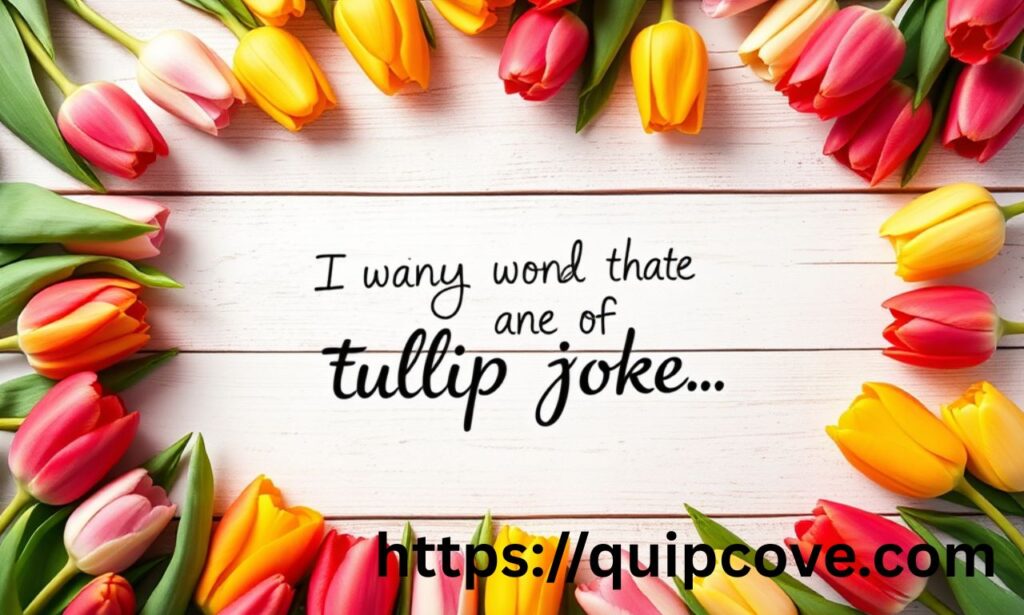 tulip puns and jokes