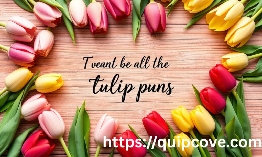 tulip puns and jokes