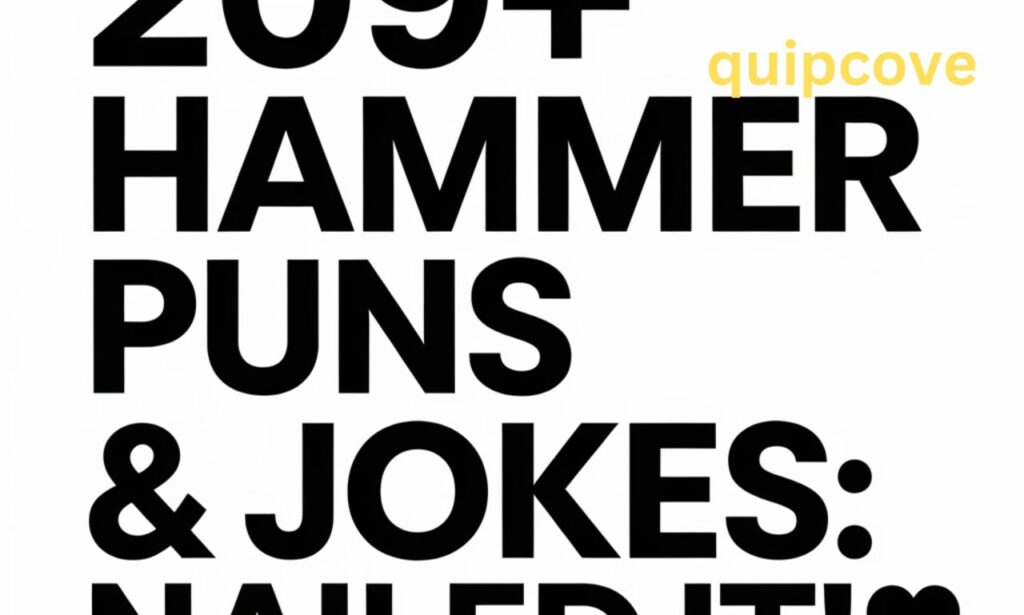 hammer puns and jokes