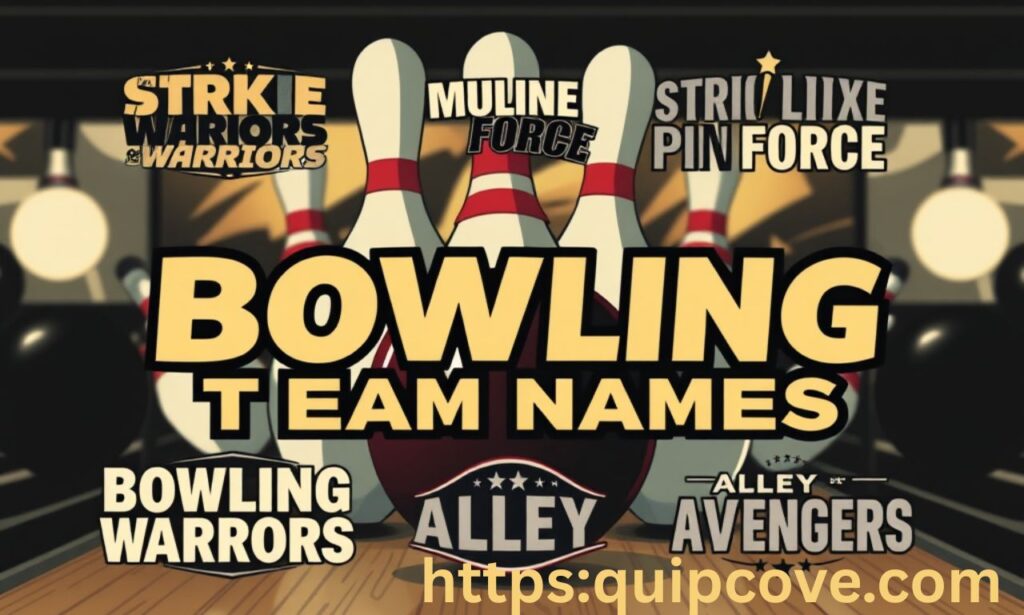 bowling team names