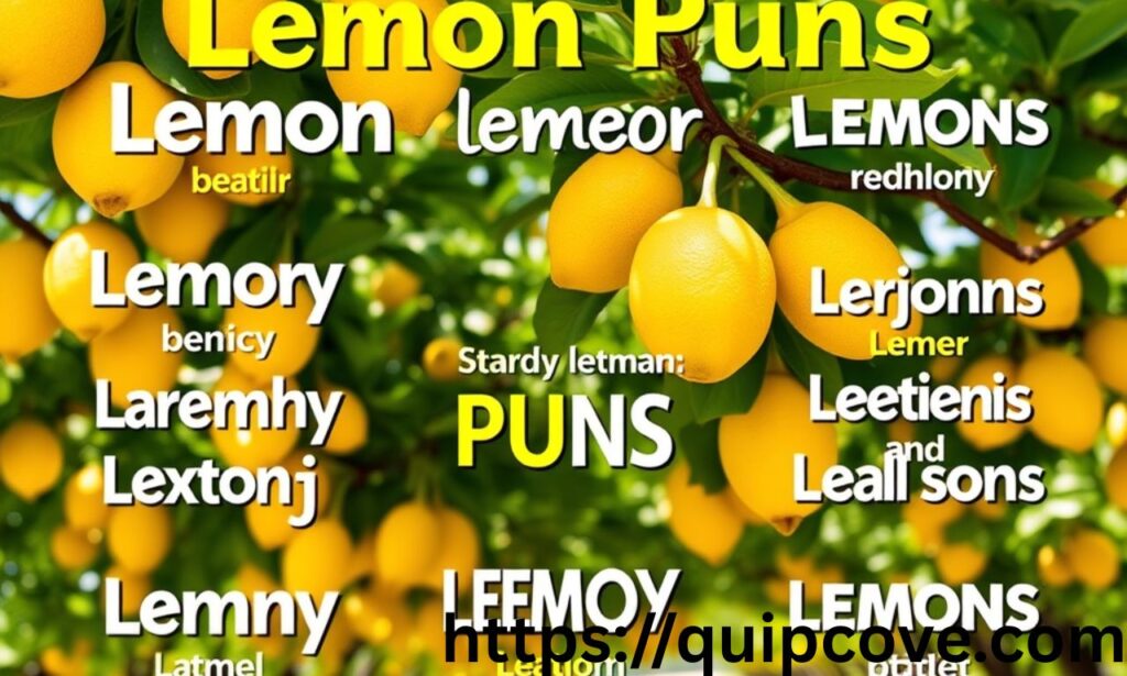 lemon puns