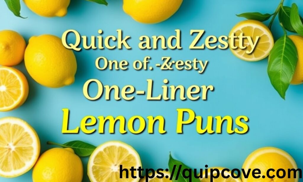 lemon puns