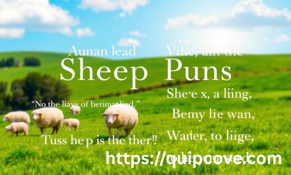 sheep puns and jokes